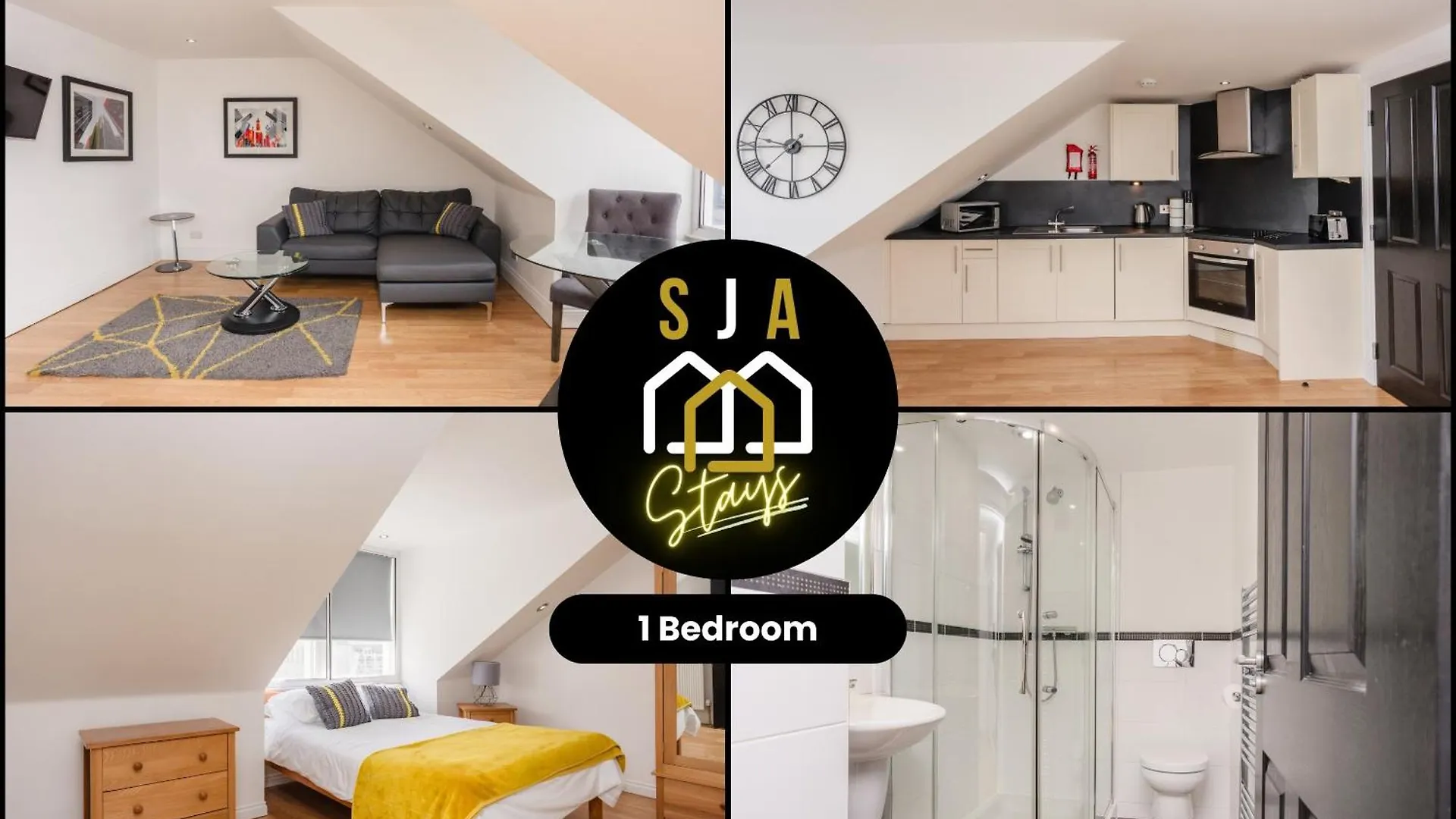 Dee Retreat 6 - SJA Stays - 1 Bed Apartment 阿伯丁 0*,